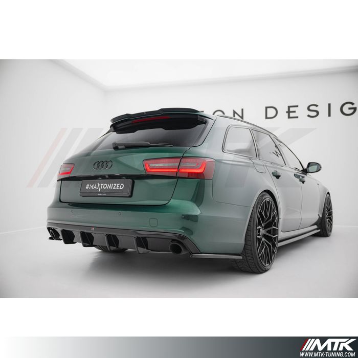 Lames latérales arrière Maxton V3 Audi A6 C7 S-Line Break 2011-2014